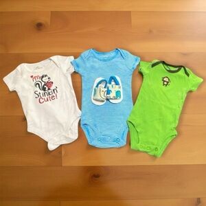 Carter’s & Other Newborn Onesies & Sandals